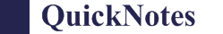 QuickNotes